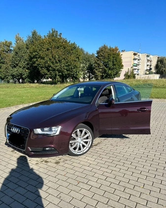Audi A5 cena 65000 przebieg: 133700, rok produkcji 2014 z Niemodlin małe 121